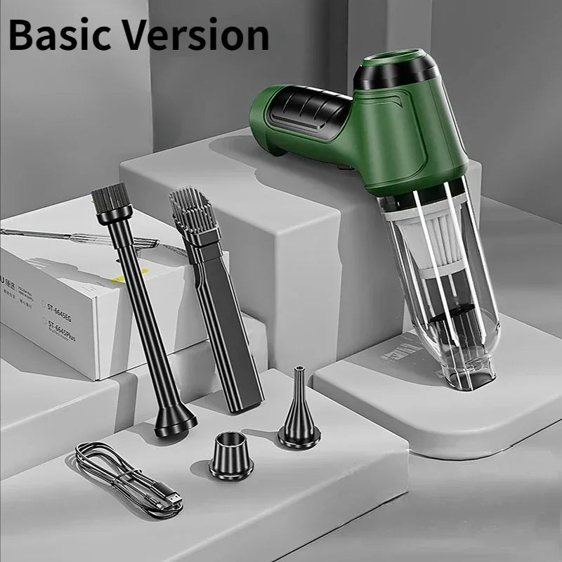 95000Pa Cordless Handheld Vacuum Cleaner - Portable Mini Vacuum for Car, Home, and Desktop Cleaning